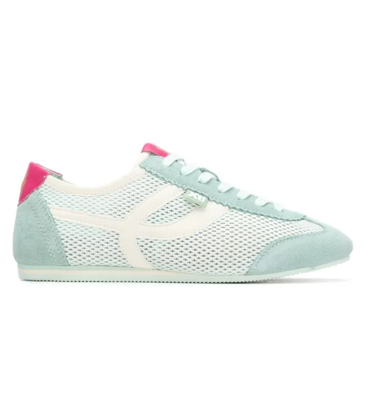 Xti para mujer. 14522902-AQUA Zapatillas 145229 verde (36), Tela, Plano, Cordones, Casual