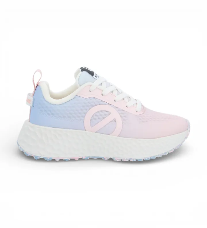 NO NAME para mujer. LNVD000 Zapatillas Carter Fly azul, rosa (38), 3 a 5cm, Cordones, Casual