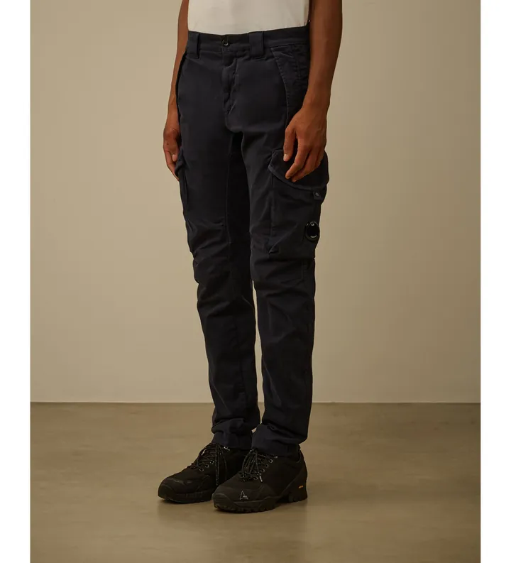 C.P. Company para hombre. RFCMPA730A005529G Pantalón cargo marino (46), Casual, Algodón