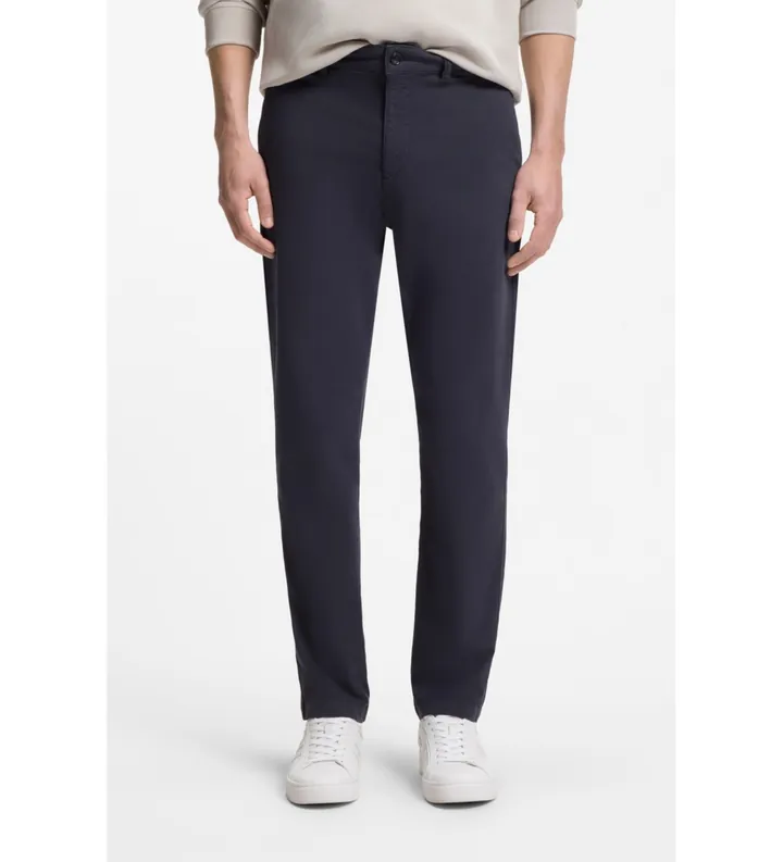 BOSS para hombre. 50559286 Pantalón Chino Tapered marino (31/34), Casual, Algodón