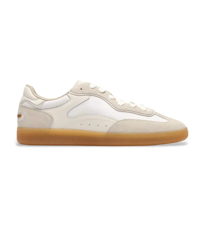 HOFF para mujer. 12619405 Zapatillas de Piel Park White beige (36), Plano, Cordones, Casual