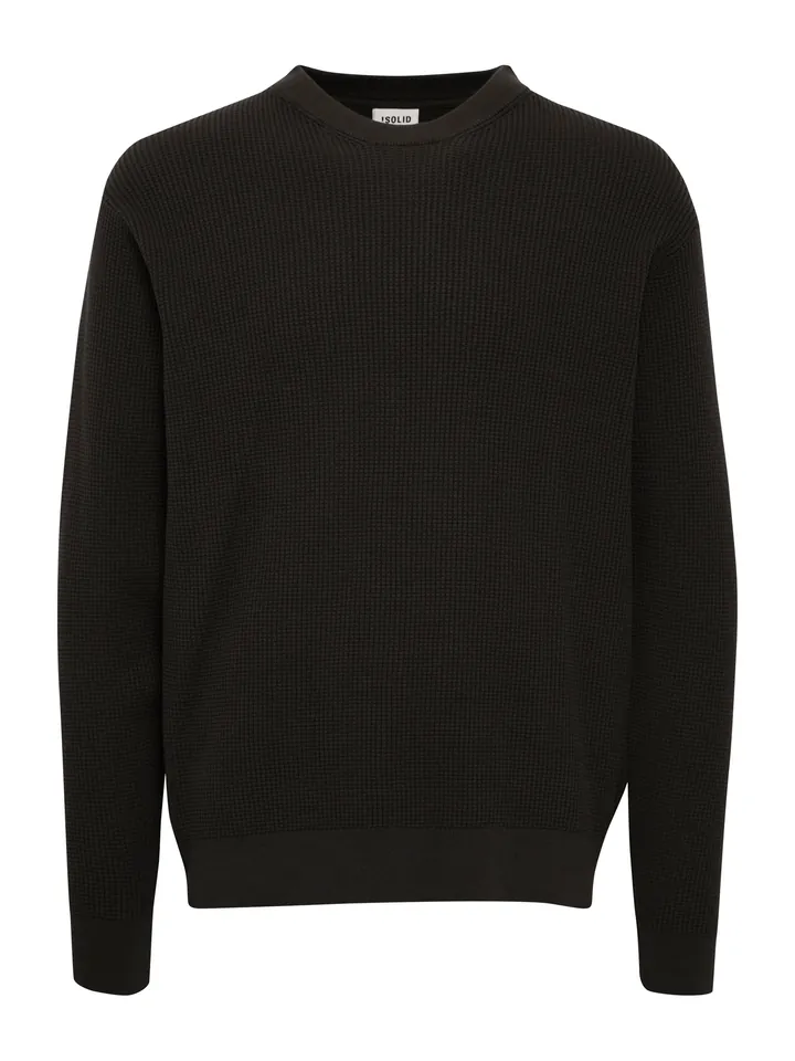 !Solid Jersey 'Hami'  negro