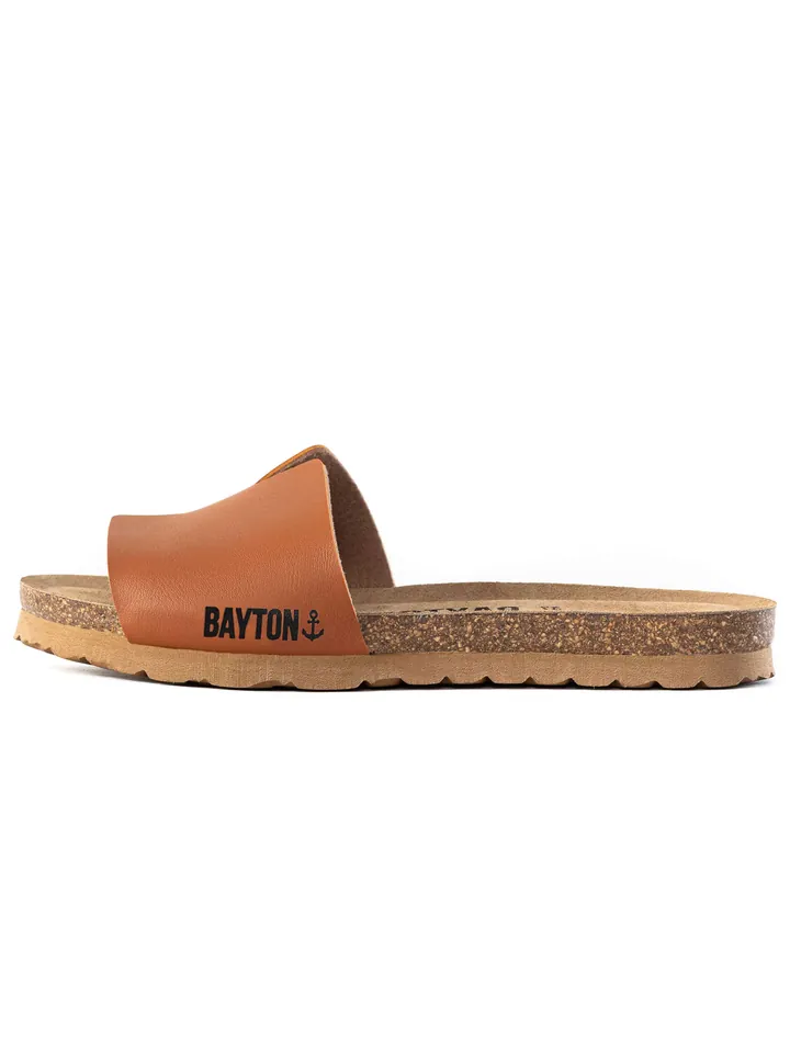 Bayton Zapatos abiertos 'DJILIAN' camelo / marrón