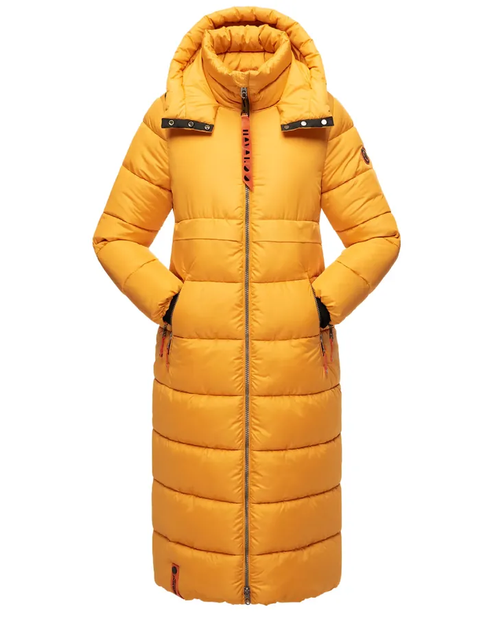 NAVAHOO Abrigo de invierno amarillo / naranja / negro
