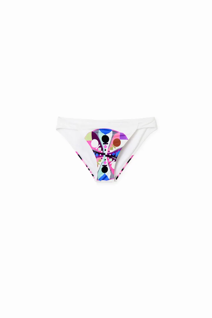 Desigual, Braguita bikini M. Christian Lacroix, Blanco, L