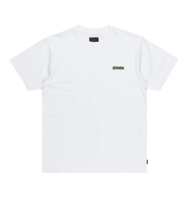 Patch It - Camiseta de manga corta para hombre - Camiseta de manga corta Blanco hombre