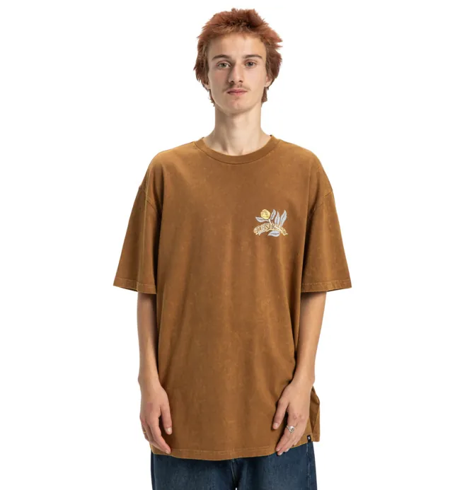Outgrow - Camiseta de manga corta Marrón hombre