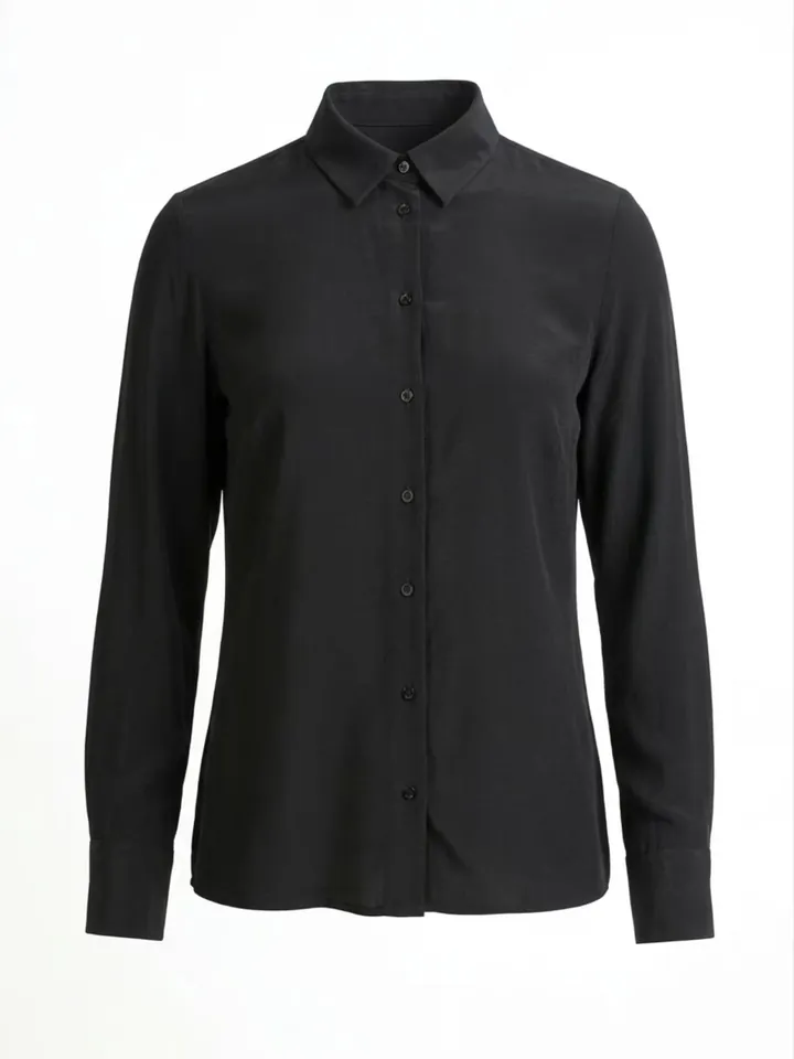 Posh Gear Blusa 'Seidenbluse Collettoseta'  negro