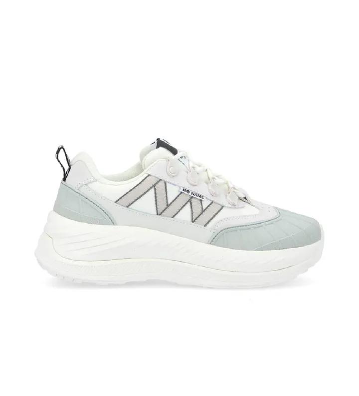NO NAME para mujer. RNECSS0 Zapatillas deportivas Explo Runner de estilo Outdoor perfecta para actividades al aire libre blanco (36), Tela,