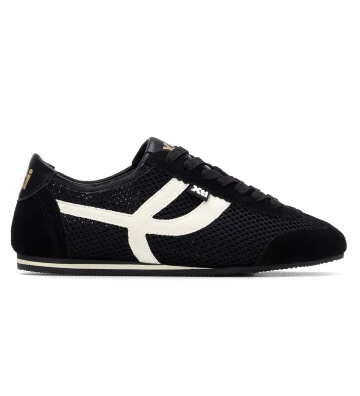 Xti para mujer. 14522904-NEGRO Zapatillas 145229 negro (35), Plano, Cordones, Casual