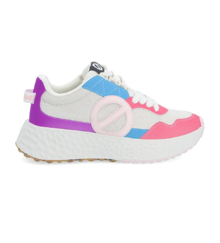 NO NAME para mujer. NNVEKND Zapatillas Carter Jogger de piel multicolor (37), 3 a 5cm, Cordones, Casual