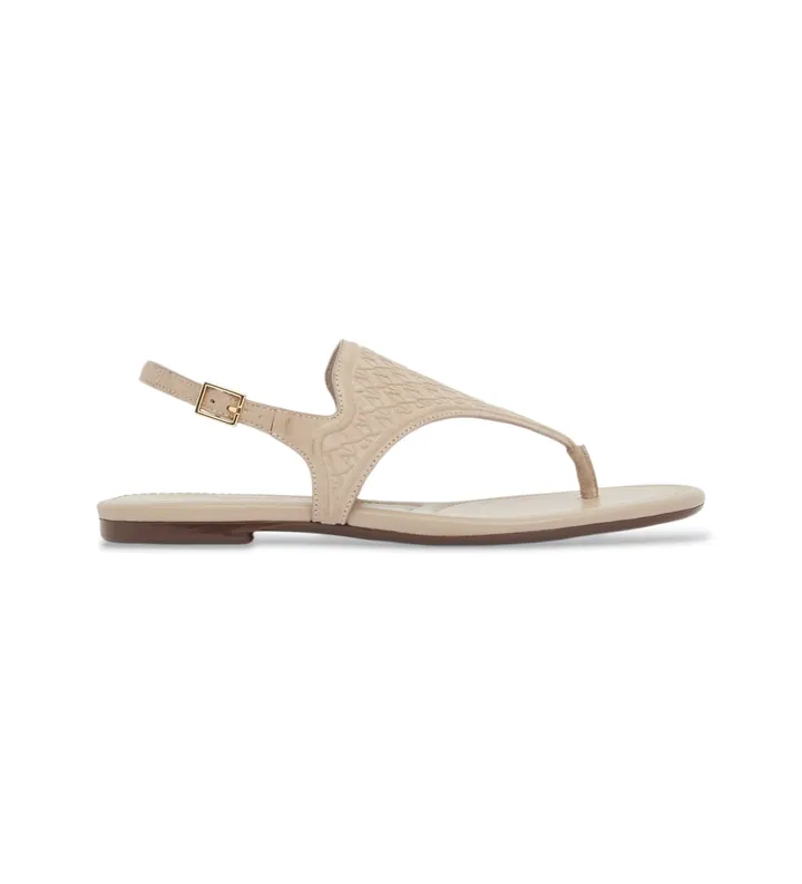 A|X Armani Exchange para mujer. XW002572AF22796U6223 Sandalias Pack beige (36), Plano, Hebilla, Casual, Clásico