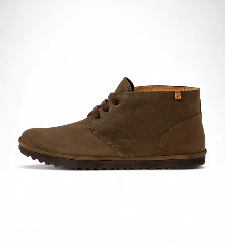 El Naturalista unisex. 2537411FE005_0G3 Botines de piel N5374 Pleasant marrón (39), Negro, Plano, Cordones, Casual