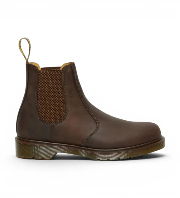 Dr Martens unisex. 11853201 Botines de Piel Chelsea 2976 marrón (36), Plano, Ninguno, Casual