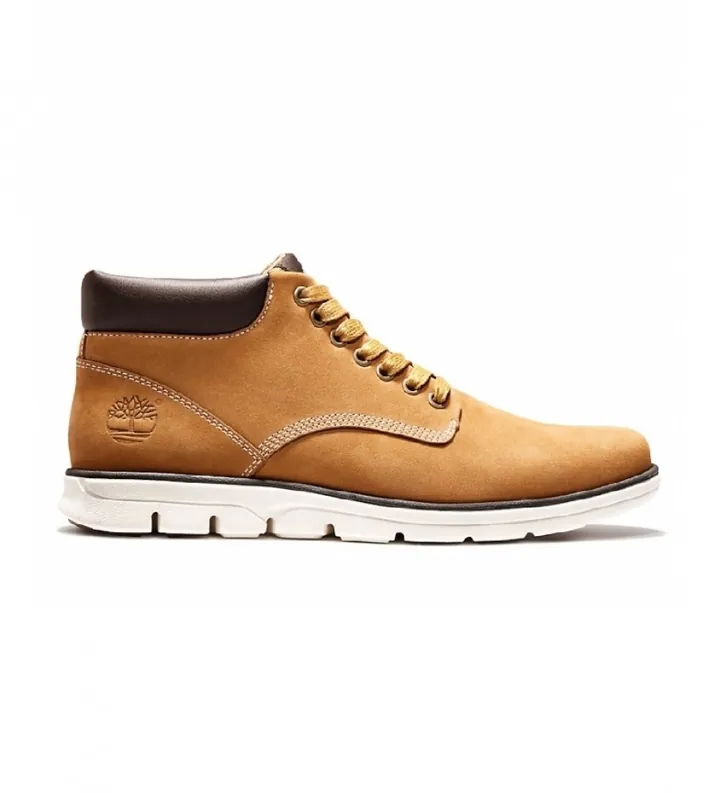 Timberland para hombre. TB0A19892311 Zapatillas de piel Bradstreet Chukka camel (41), Marrón, Plano, Cordones, Casual