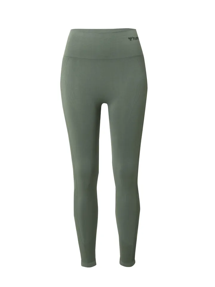 Hummel Pantalón deportivo 'Tif' verde oscuro / negro