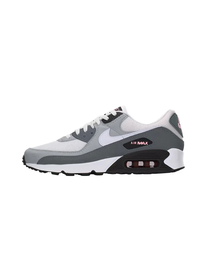 Nike Sportswear Zapatillas deportivas bajas 'AIR MAX 90' gris / gris oscuro / negro / blanco