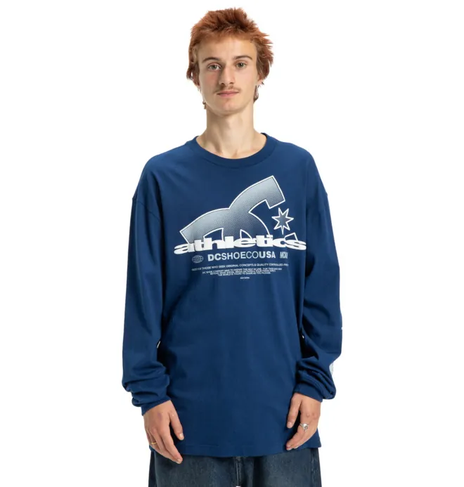 Slathletic Hls - Camiseta de manga larga Azul hombre