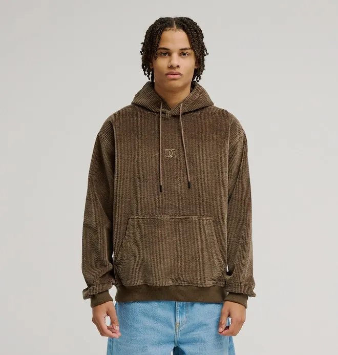 DC Backlash - Sudadera con capucha Marrón Hombre