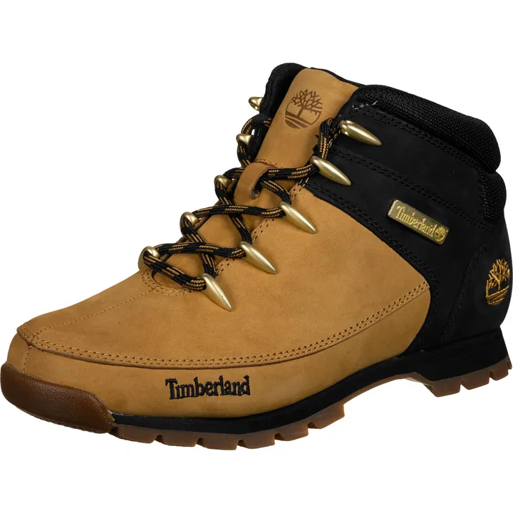 TIMBERLAND Botas con cordones 'Euro Sprint Hiker' pueblo / negro