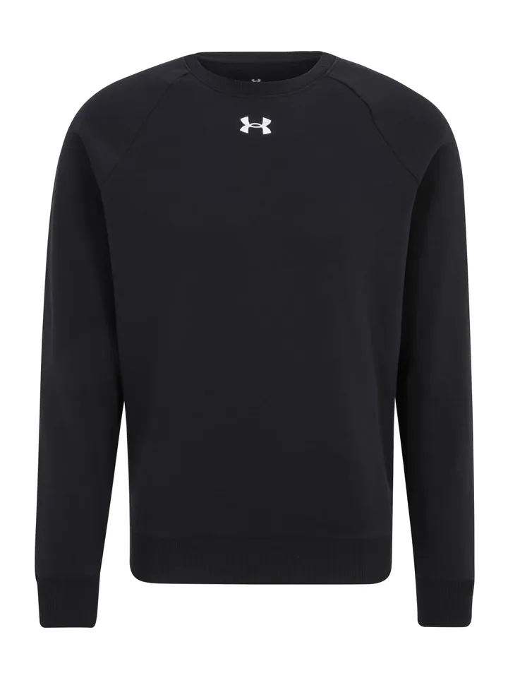 UNDER ARMOUR Camiseta deportiva 'Rival' negro / blanco