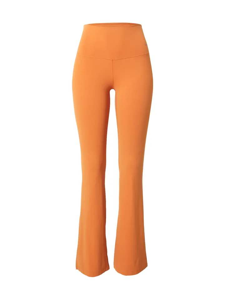 NIKE Pantalón deportivo 'Zenvy' gris / naranja