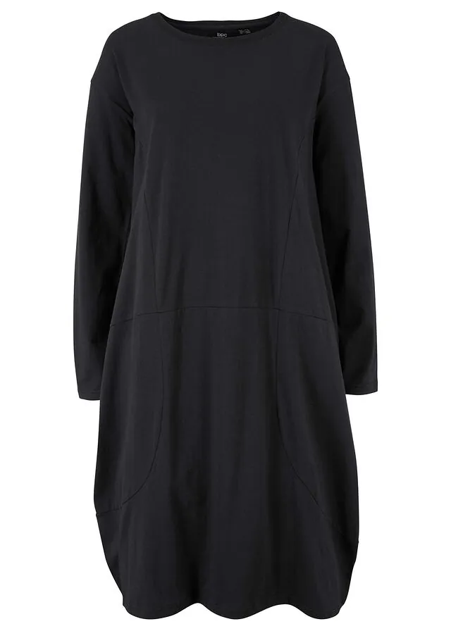 Vestido de punto con forma en O