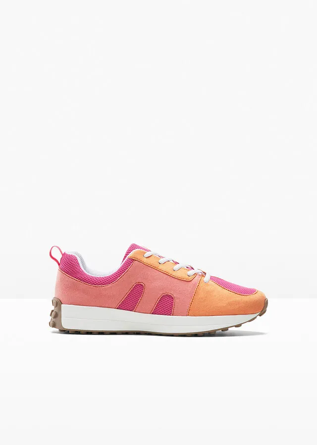 Zapatillas deportivas con inserto de malla