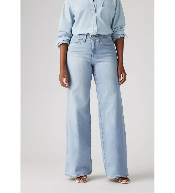 Levi's para mujer. 001PZ-0004 Jeans 318 Shaping azul (29/32), Casual, Algodón, Denim