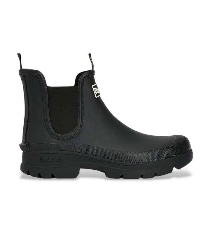 Barbour para hombre. MRF0028 Botines Nimbus negro (41), Plano, Ninguno, Casual