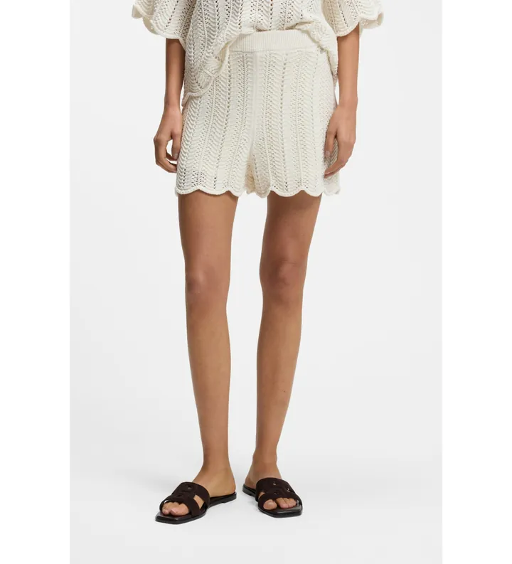 BOSS para mujer. 50559814 Shorts Forde beige (S), Casual, Modal