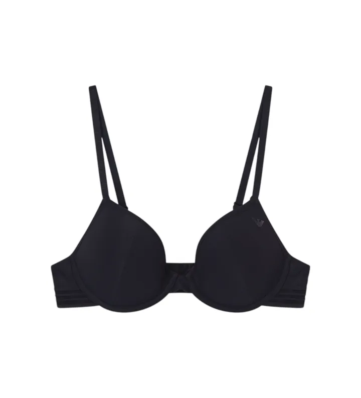 Emporio Armani para mujer. EW001838_AF19029 Sujetador Acolchado negro (100B), Homewear, Poliamida