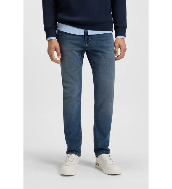 BOSS para hombre. 50524008 Jeans Delaware Bo azul (30/32), Casual, Algodón, Denim