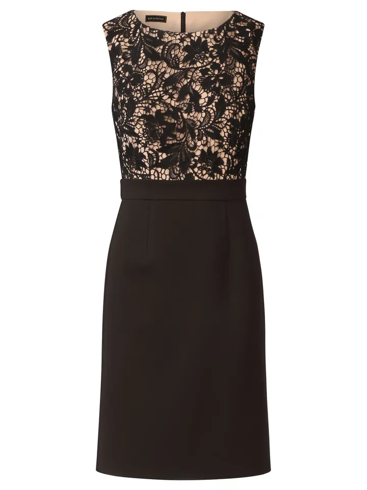 Kraimod Vestido de gala  piel / negro