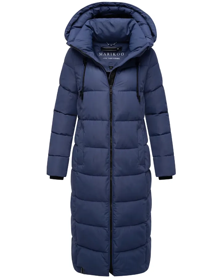 MARIKOO Abrigo de invierno 'Nadeshikoo XVI' azul violaceo