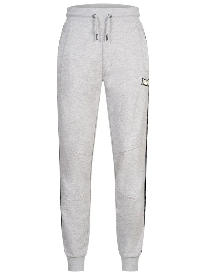 LONSDALE Pantalón 'TENSTON' gris / negro
