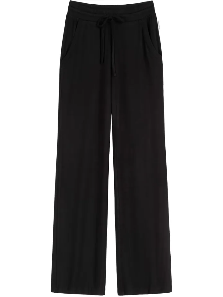 Marc O'Polo Pantalón de pijama ' Soft Knit '  negro