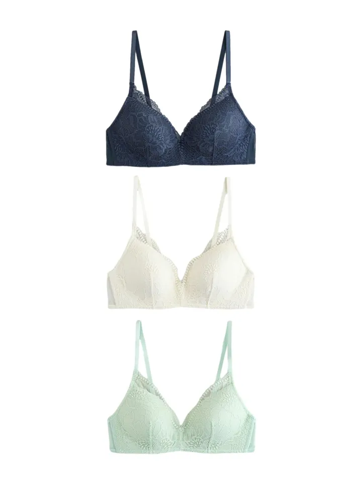 Next Sujetador navy / menta / blanco