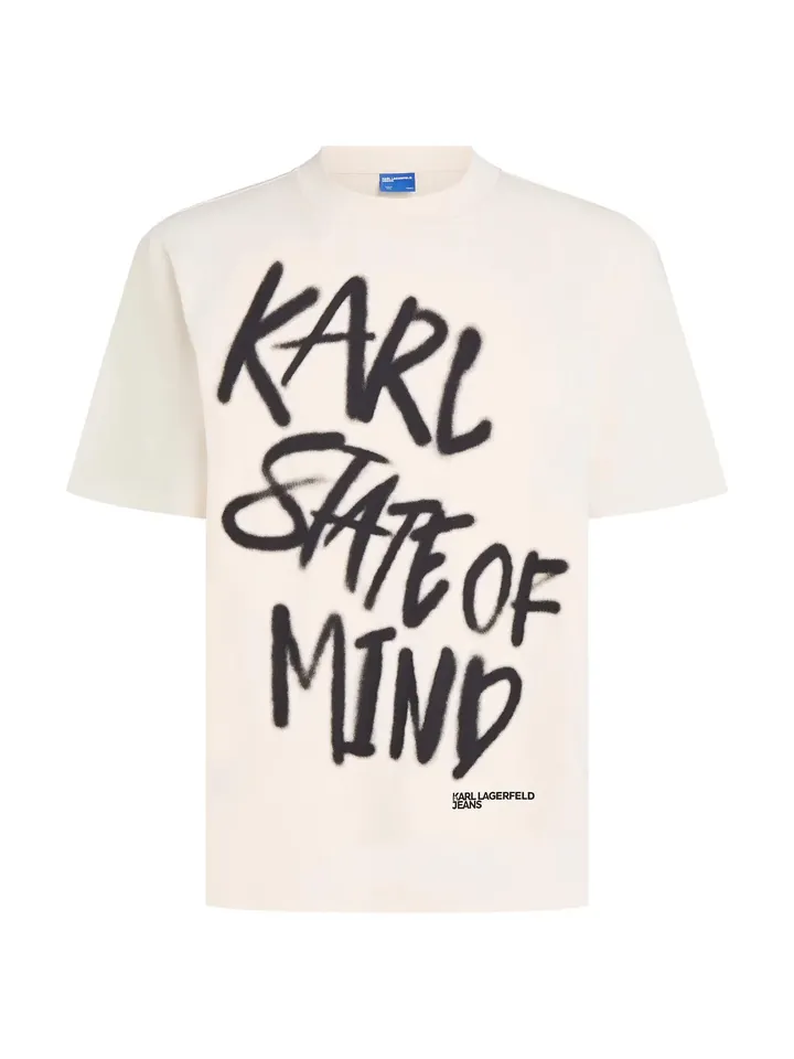 KARL LAGERFELD JEANS Camiseta crema