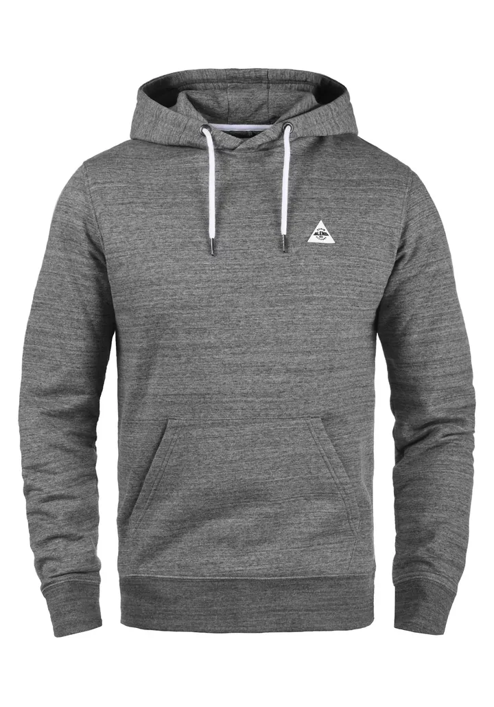 BLEND Sudadera 'Henner'  gris / blanco