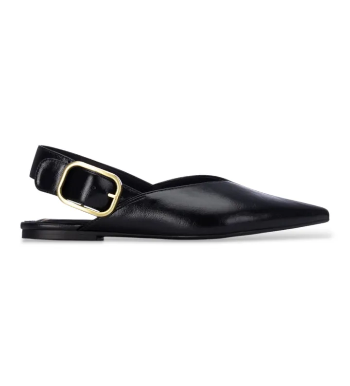Xti para mujer. 14639901-NEGRO Zapatos 146399 negro (36), Plano, Hebilla, Casual