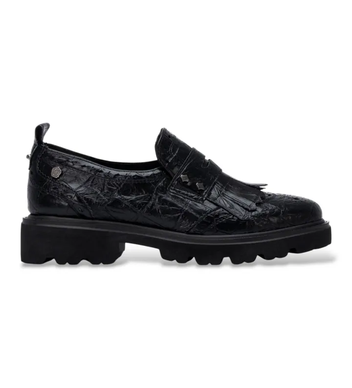 Carmela para mujer. 16435903-NEGRO Mocasines 164359 negro (35), 3 a 5cm, Ninguno, Casual, Clásico