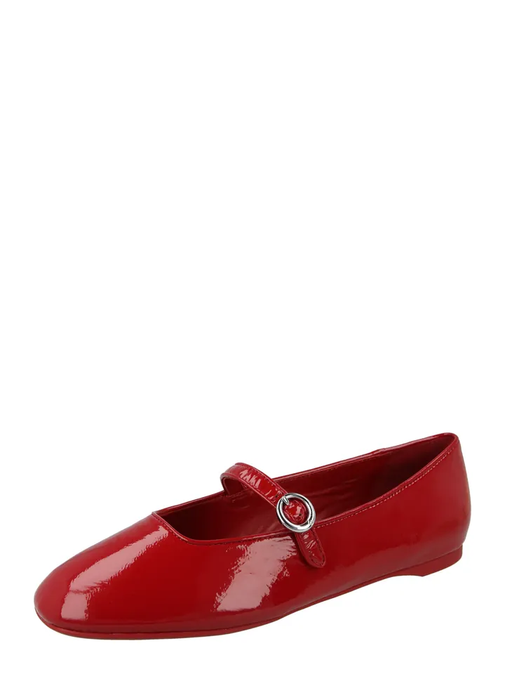 Kate Spade Bailarinas con hebilla rojo oscuro