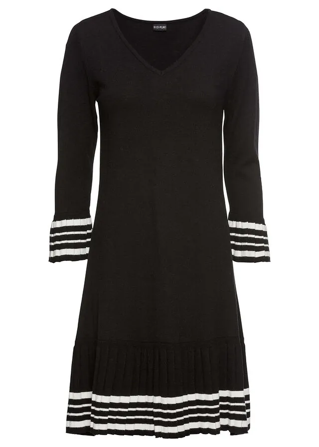 Vestido de punto de mezcla de viscosa suave