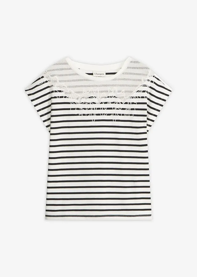 Camiseta de mezcla de viscosa