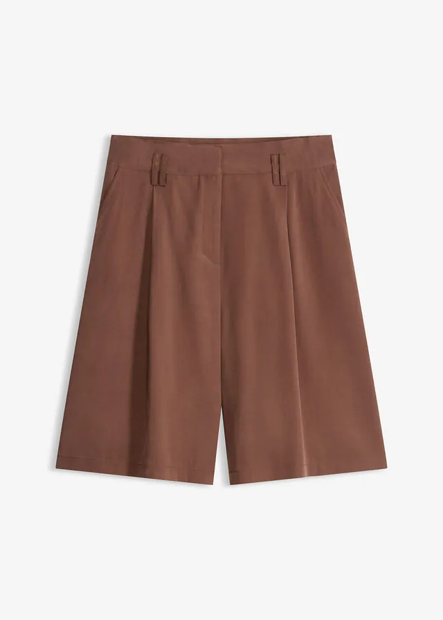 Bermudas de viscosa fluida