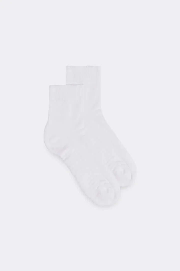 Intimissimi Calcetines Muy Cortos de Rizo Hombre Azul Tamaño TALLA ÚNICA