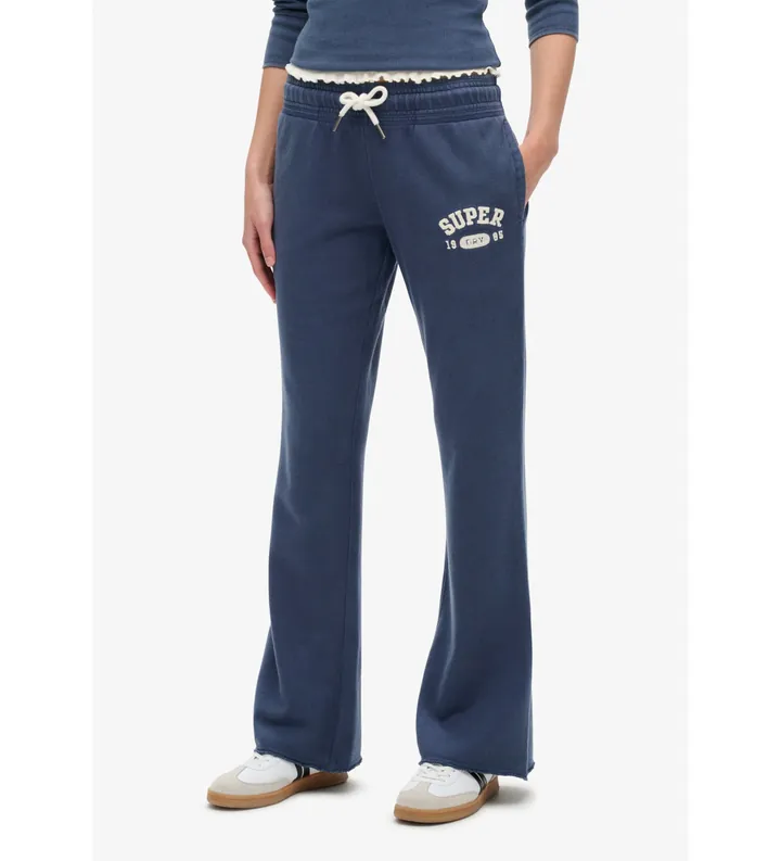 Superdry para mujer. W7011094A Pantalón Athletic Jogger marino (M), Casual, Algodón