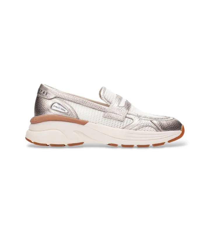Hispanitas para mujer. HV264508 Zapatillas Loto blanco roto (36), 3 a 5cm, Ninguno, Casual