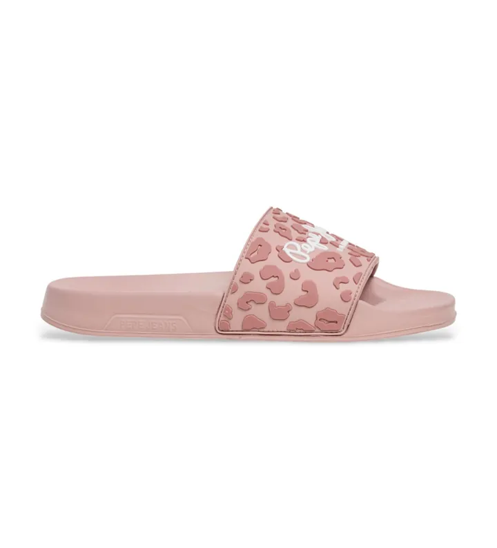Pepe Jeans para mujer. PLS700004 Chanclas Leo rosa (36), Plano, Ninguno, Beachwear
